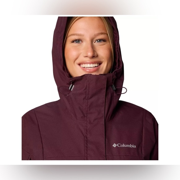 Columbia Women's Hikebound Insulated Jacket Purple/Maroon Size Medium - Picture 3 of 15